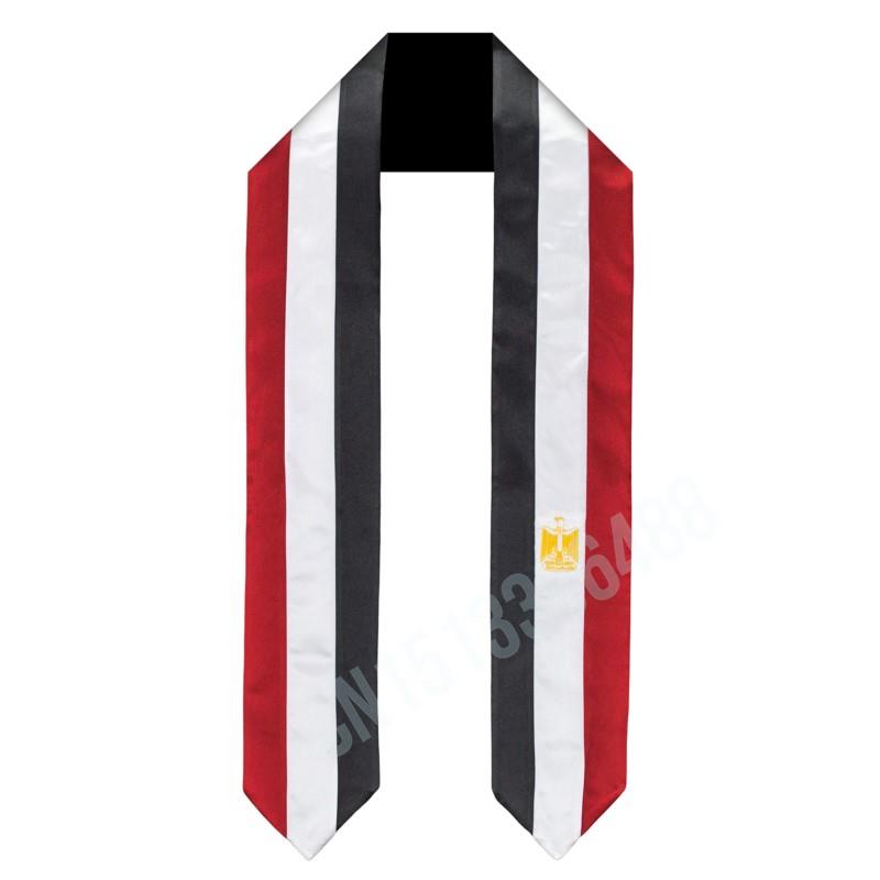 Men Accessories Egypt - Egypt Flag Scarf Top Print Graduation