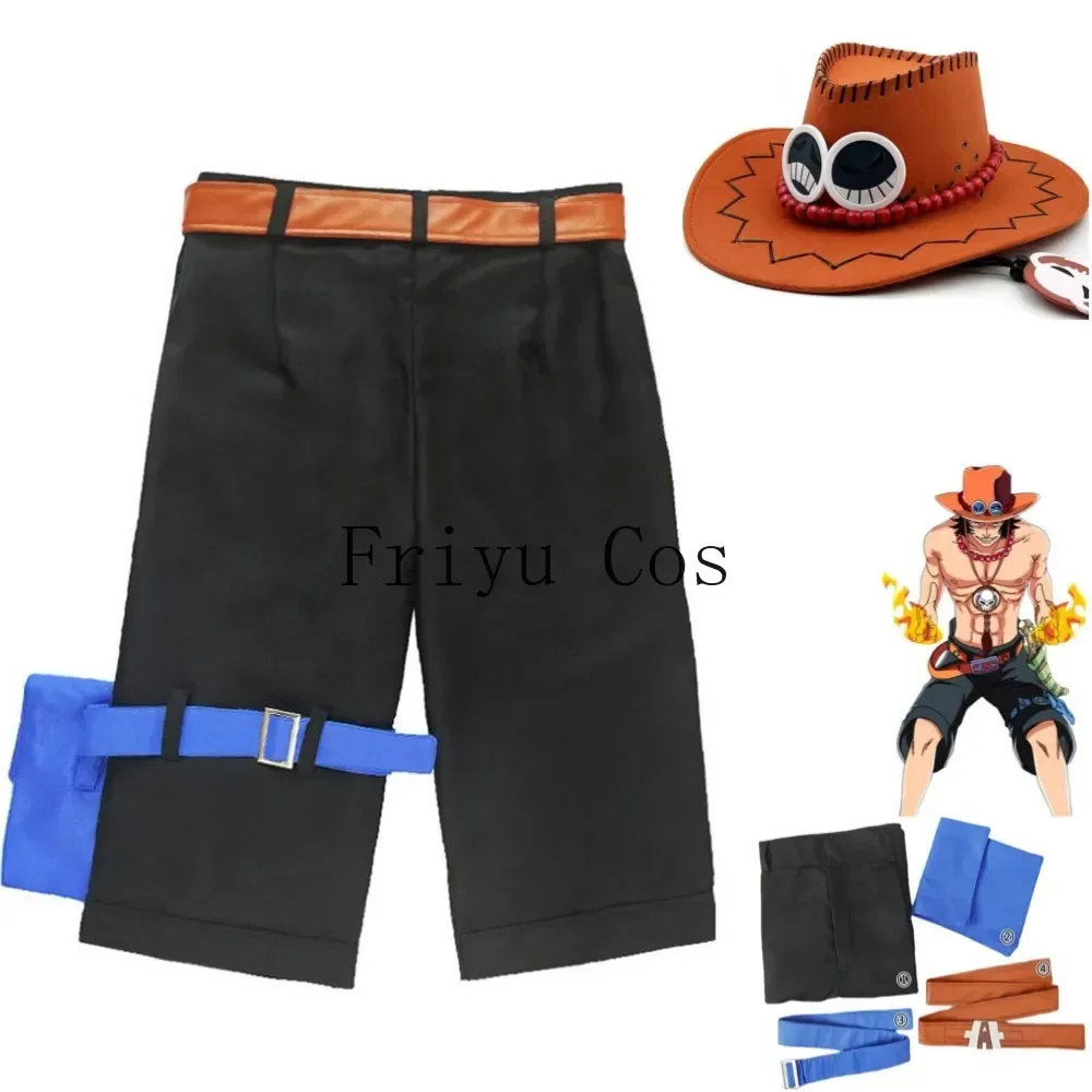 Men'S Suit Accessories - Anime Portgas·D· Ace Cosplay Costume Whitebeard