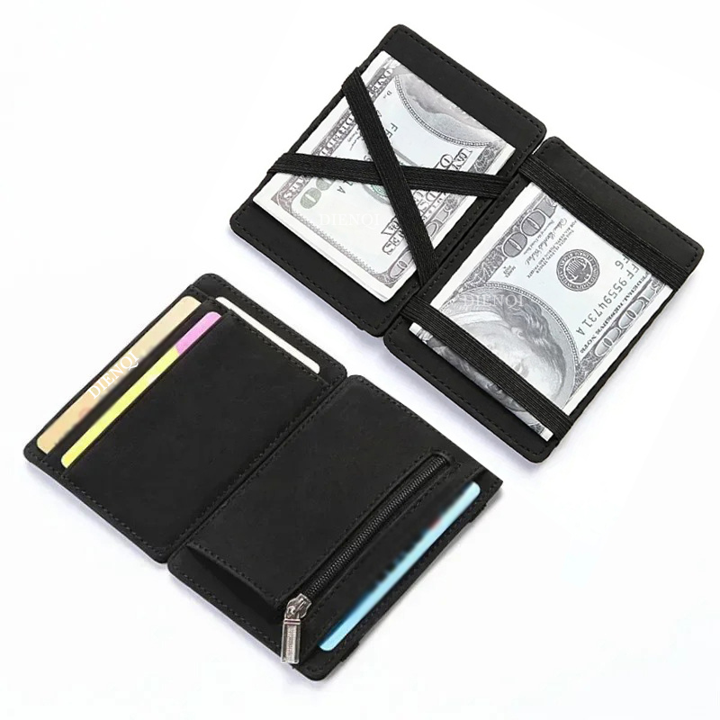 PU Leather Magic Wallet Men Bu - Coin Holder Men recension och pris