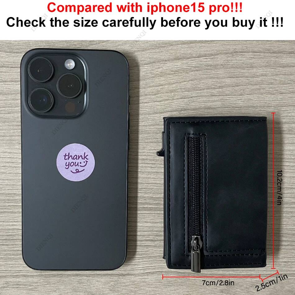 OUIO Rfid Credit Card Holder W - Coin Holder Men recension och pris