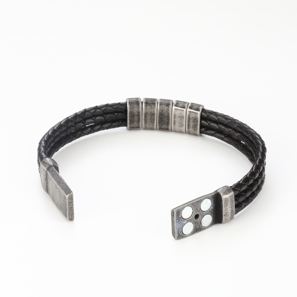 Custom Mens Leather Bracelet P - Men'S Accessories Jewelry Bracelet recension och pris