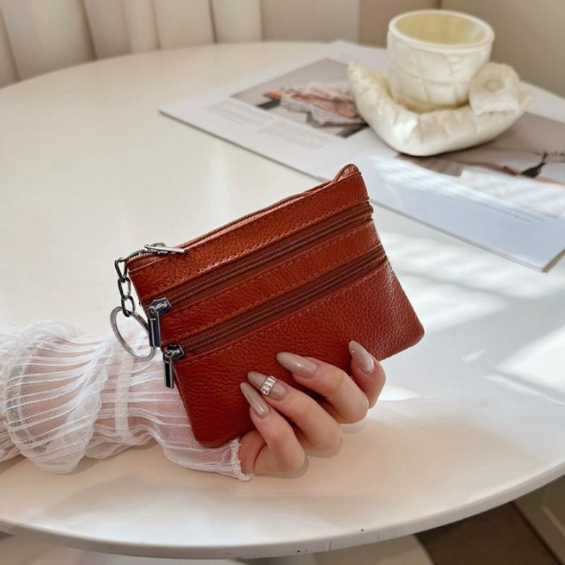 PU Leather Portable Money Coin - Coin Holder Men recension och pris
