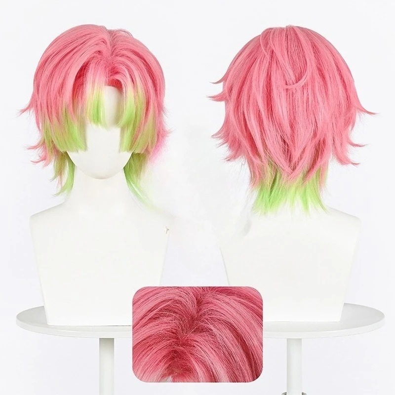 Kanroji Mitsuri Cosplay Wig Pi - Men'S Suit Accessories recension och pris