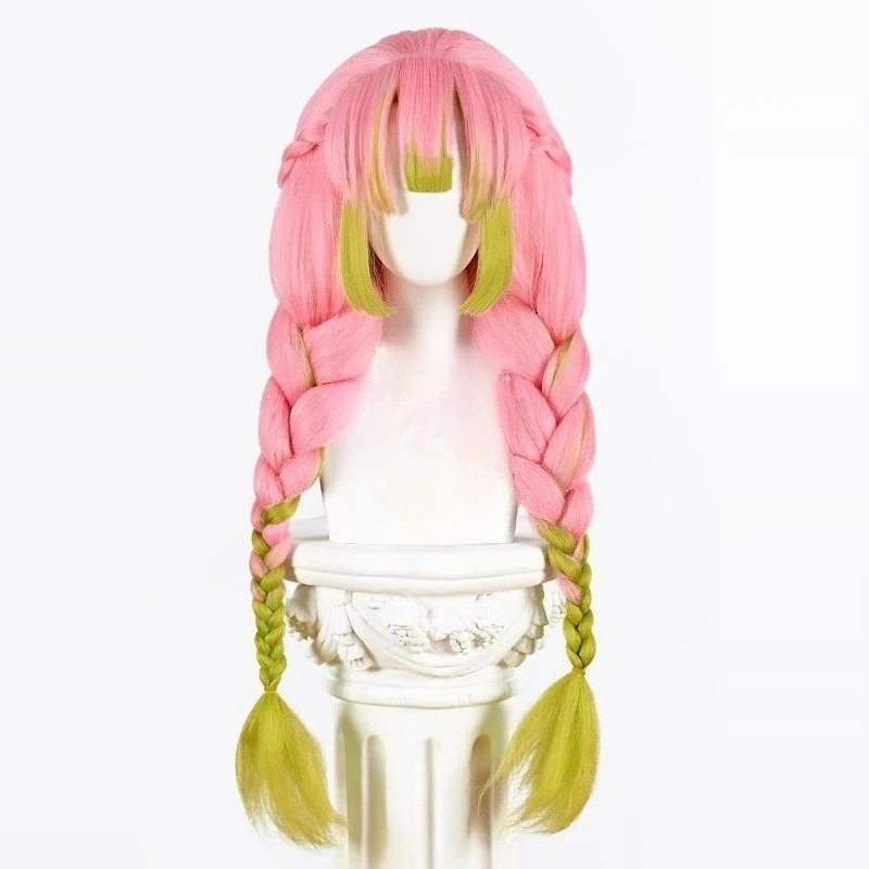 Kanroji Mitsuri Cosplay Wig Pi - Men'S Suit Accessories recension och pris