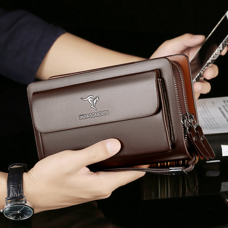 Fashion Men's Wallets Brand La - Coin Holder Men recension och pris