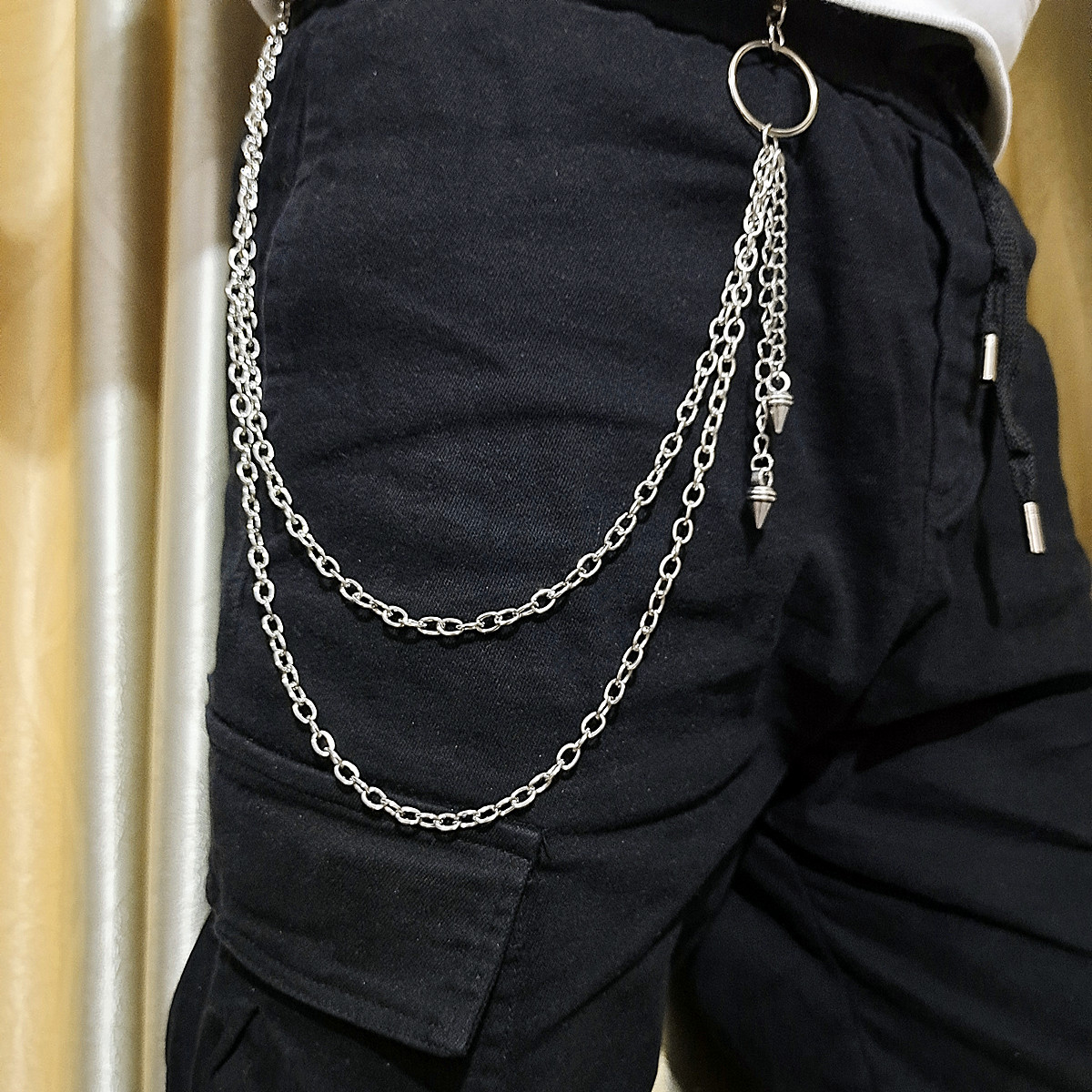 Punk Street Keychain Waist Cha - Men'S Accessories For Jeans recension och pris